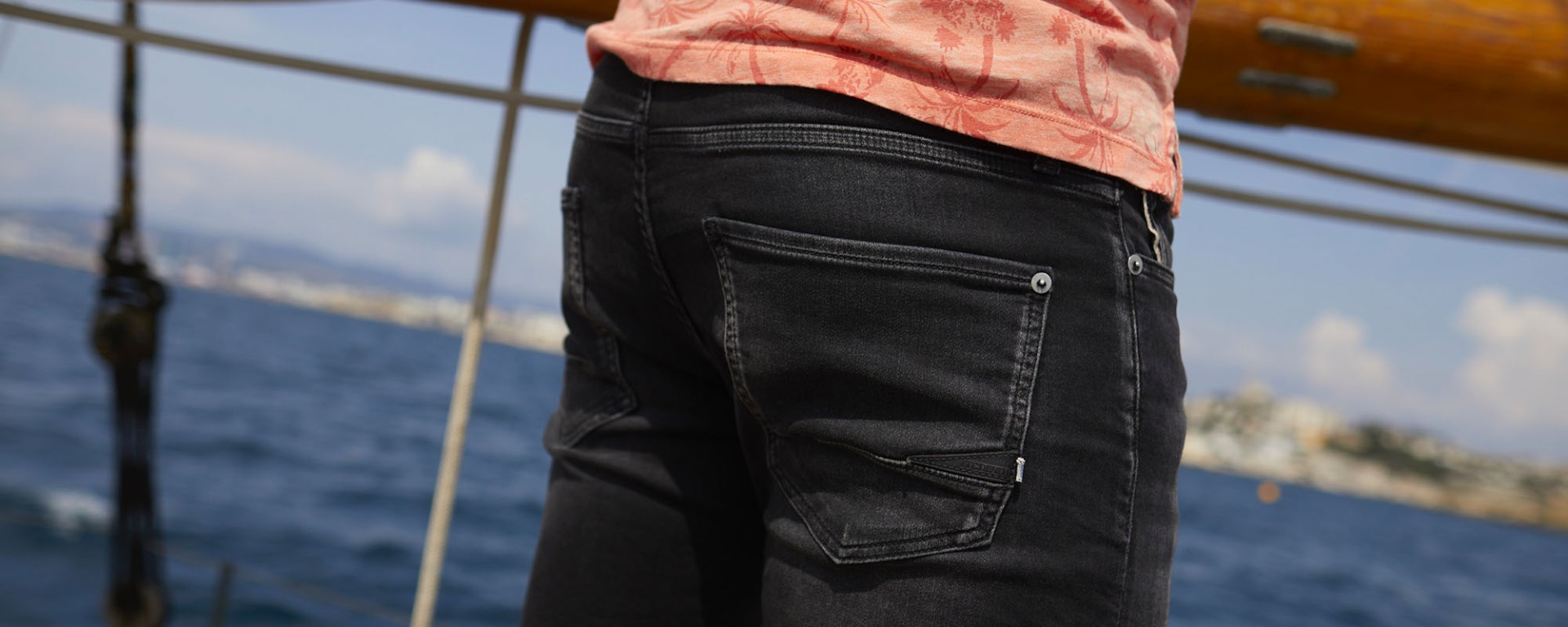 Jeans eco friendly homme le temps des cerises