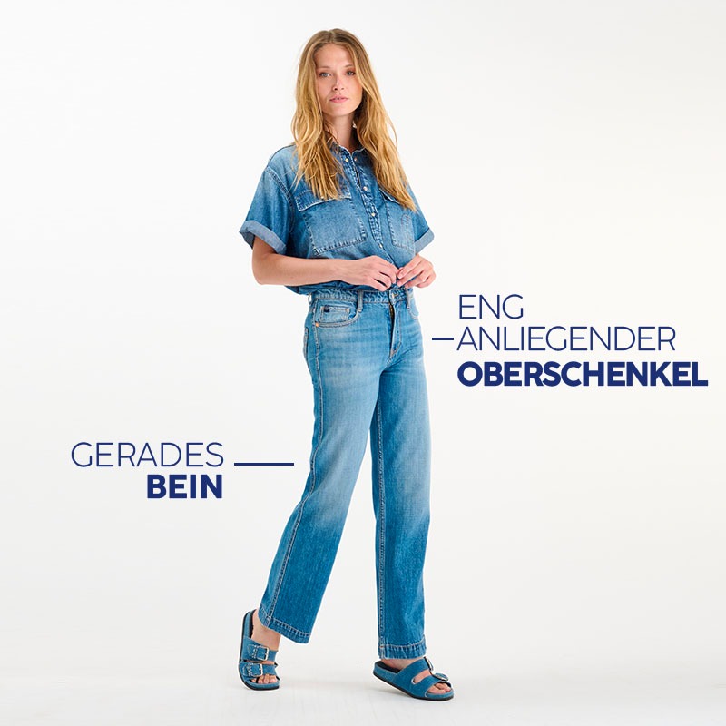 jeans regular femme le temps des cerises