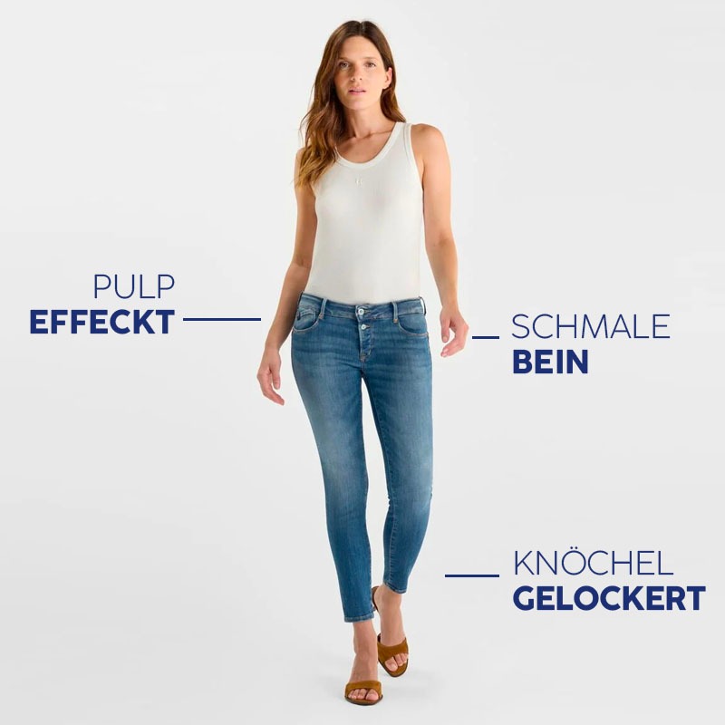 jeans slim femme le temps des cerises