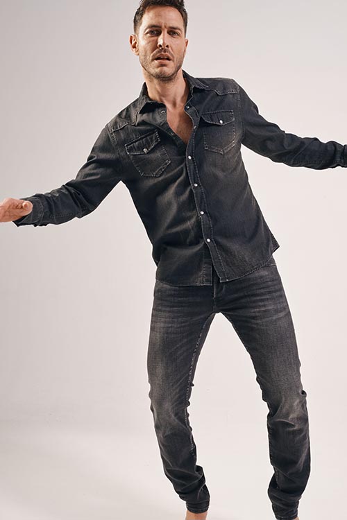jeans stretch homme