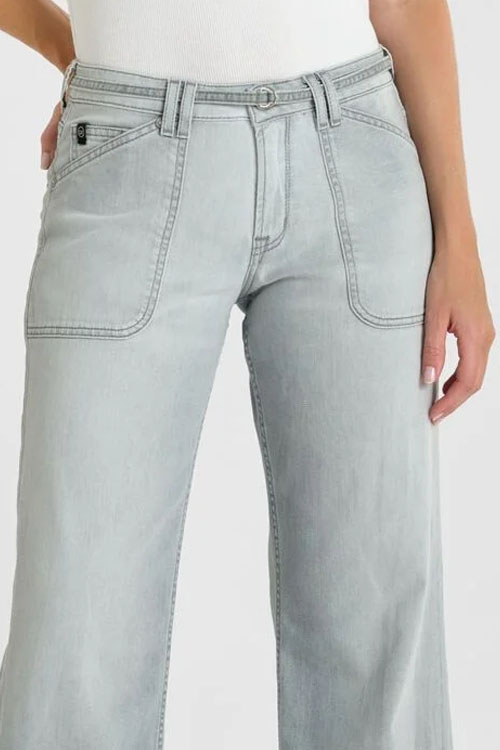 jeans medium taille damen