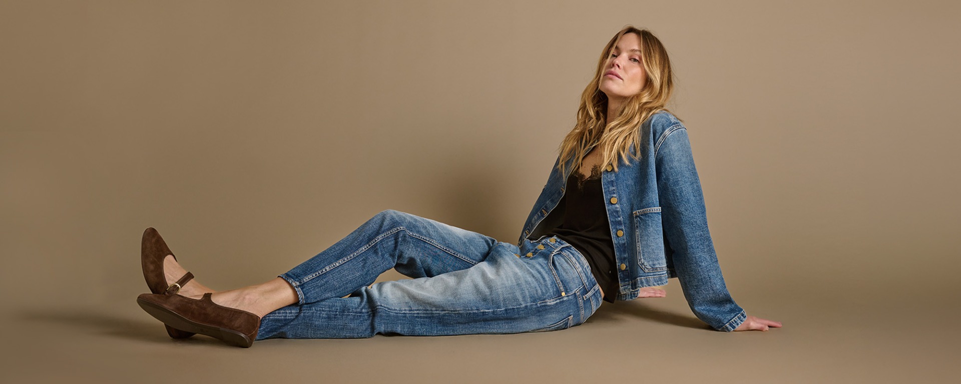 Canvas Jeans Damen
