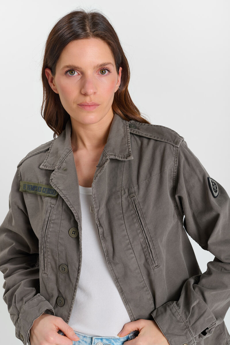 Jacke Militari in grün