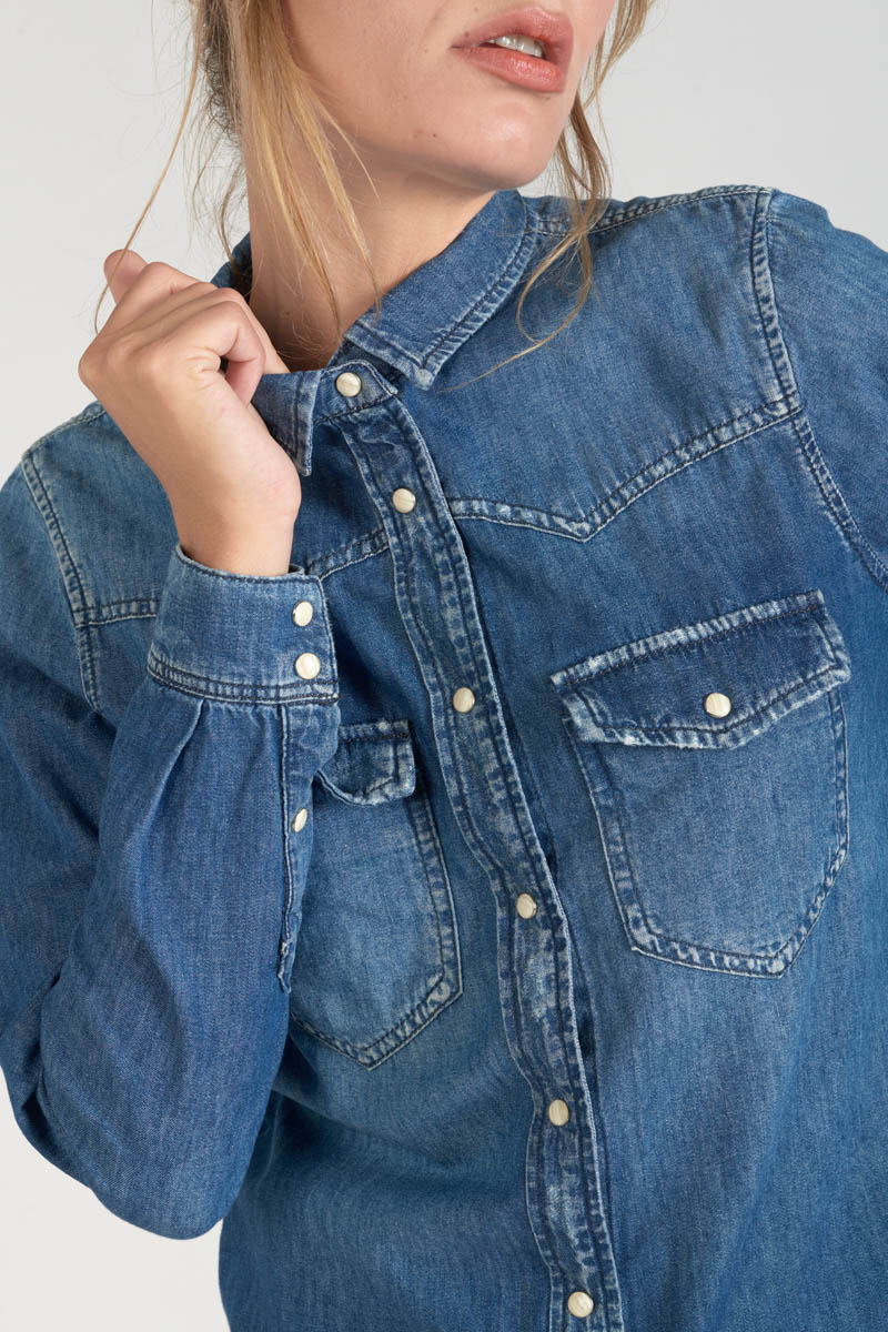 Hemd Juanita in blau