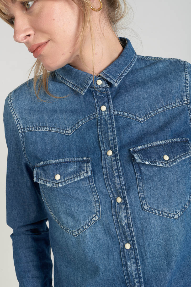 Hemd Juanita in blau