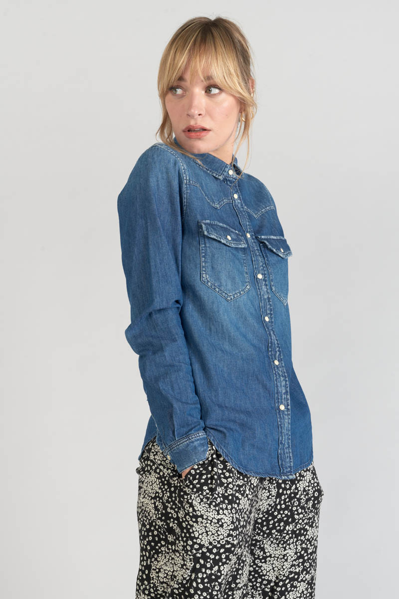 Hemd Juanita in blau