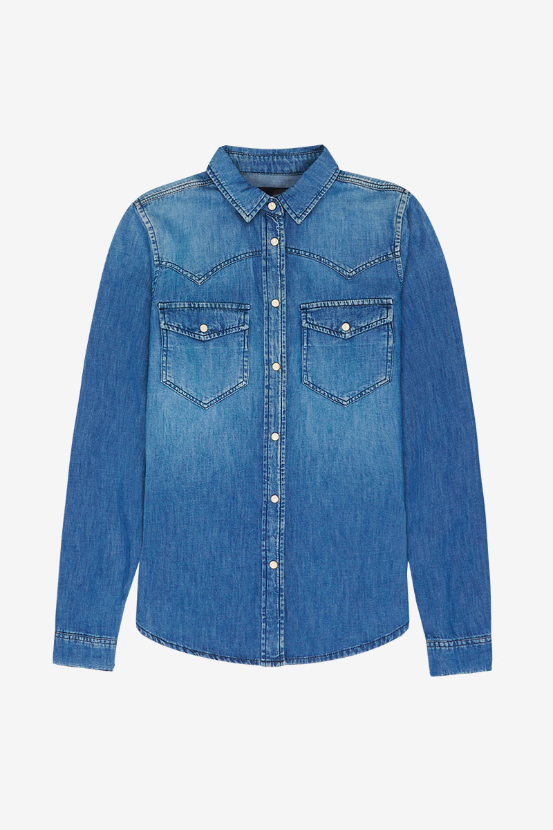 Hemd Juanita in blau