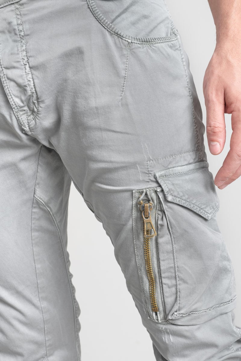Hose Alban in grau