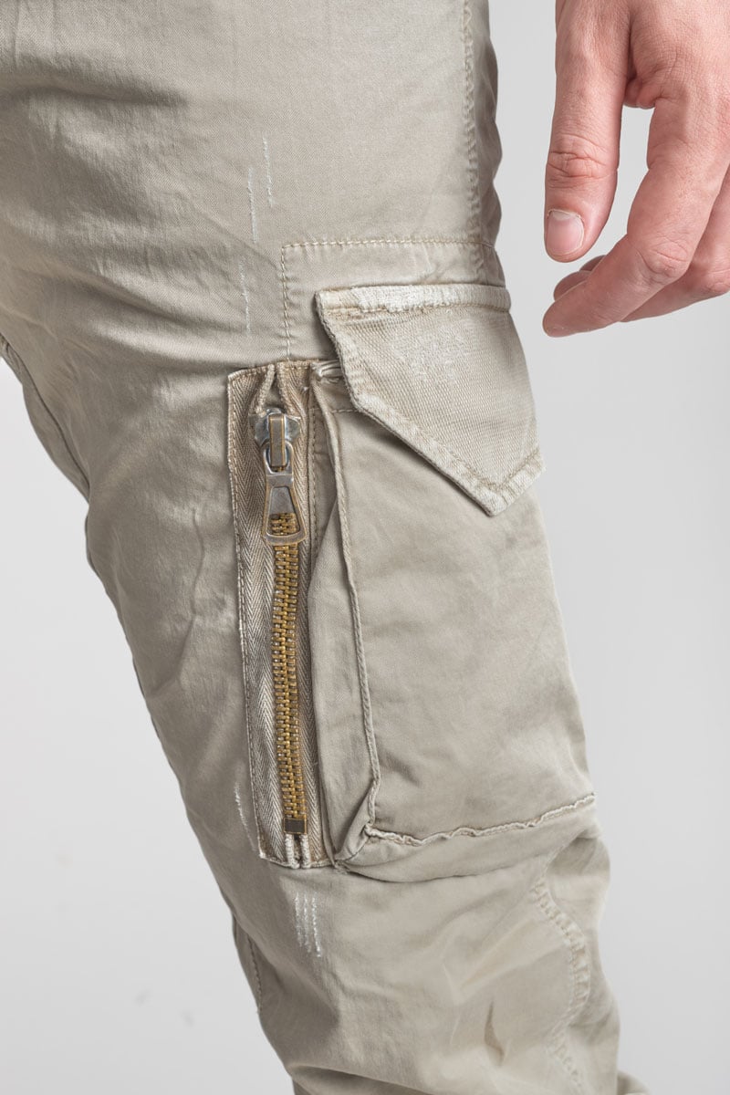 Hose Alban in grau