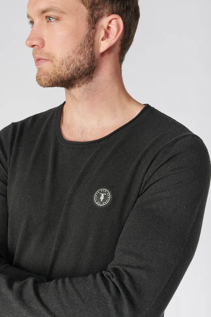 Pullover Terry in schwarz