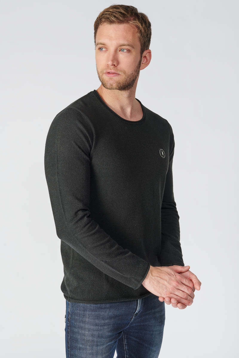 Pullover Terry in schwarz