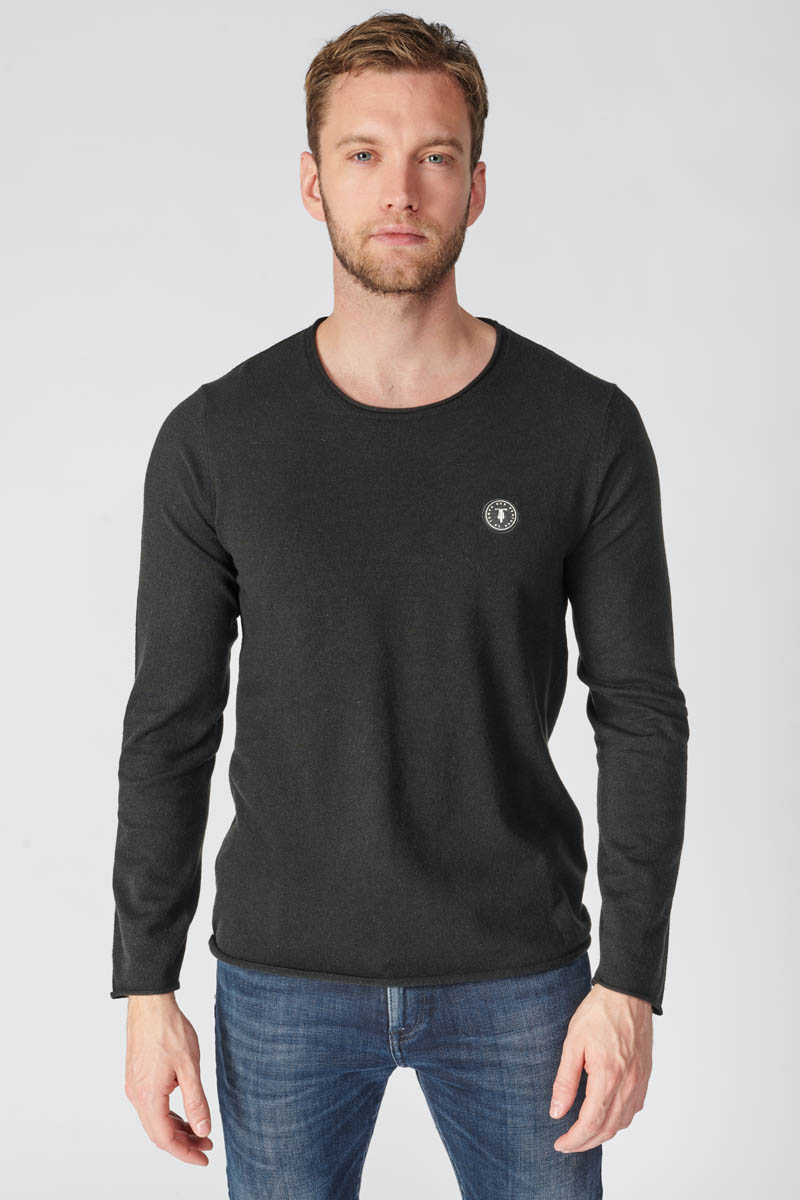 Pullover Terry in schwarz
