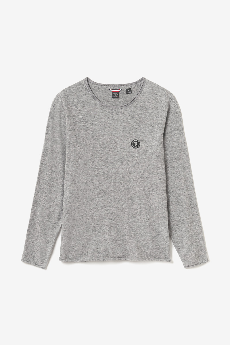 Pullover Terry in grau