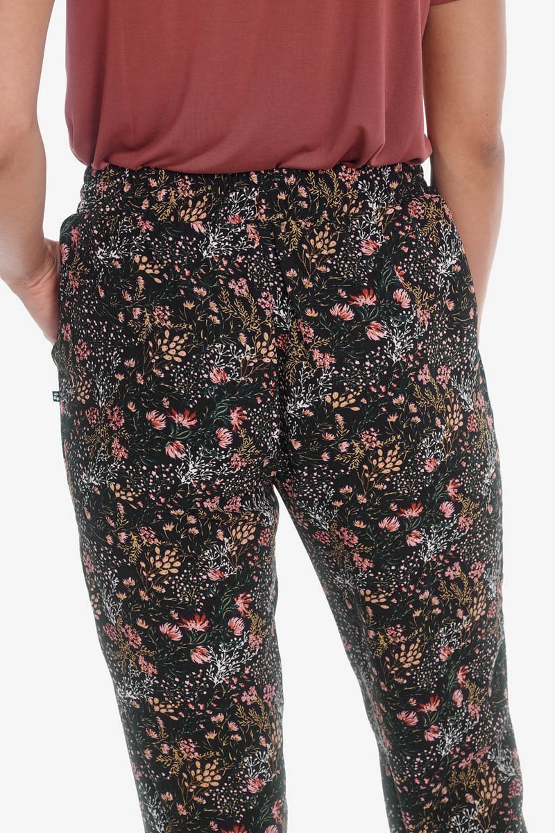 Hose Tulipe in schwarz