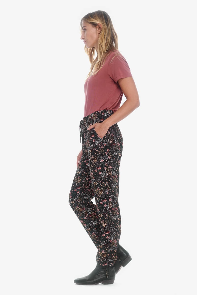 Hose Tulipe in schwarz
