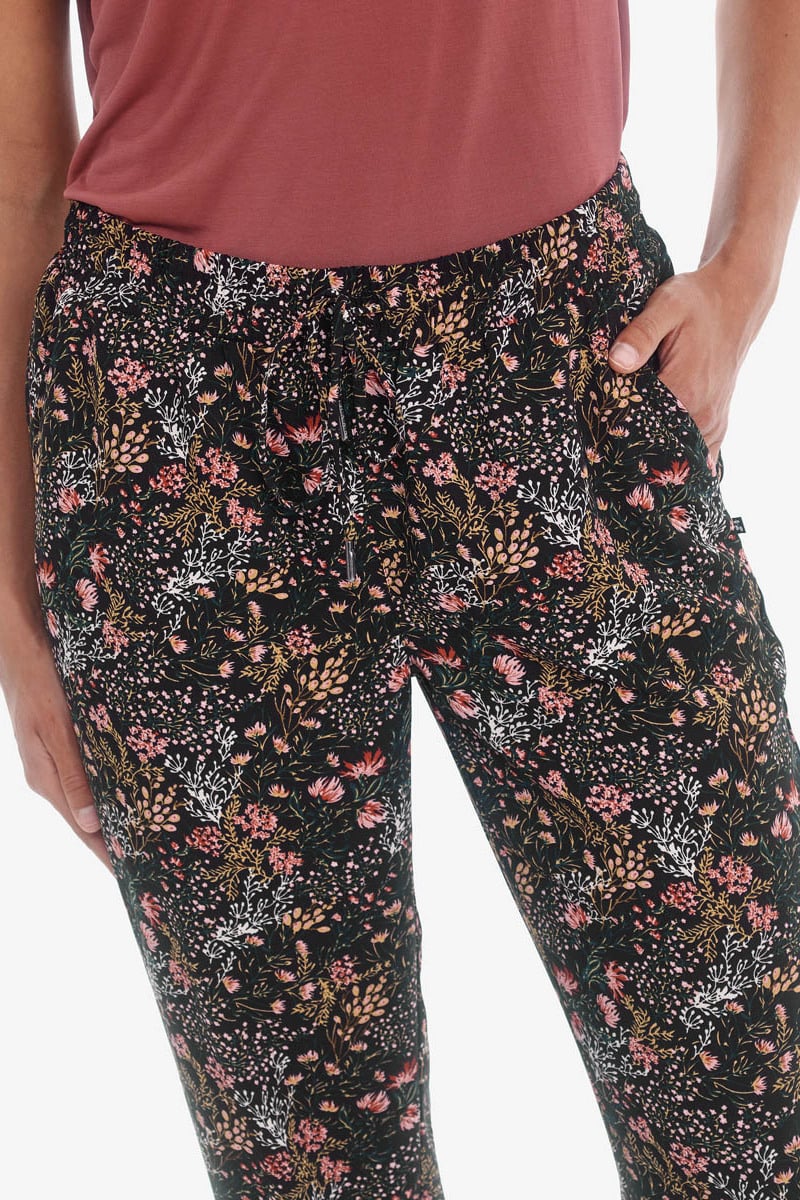 Hose Tulipe in schwarz