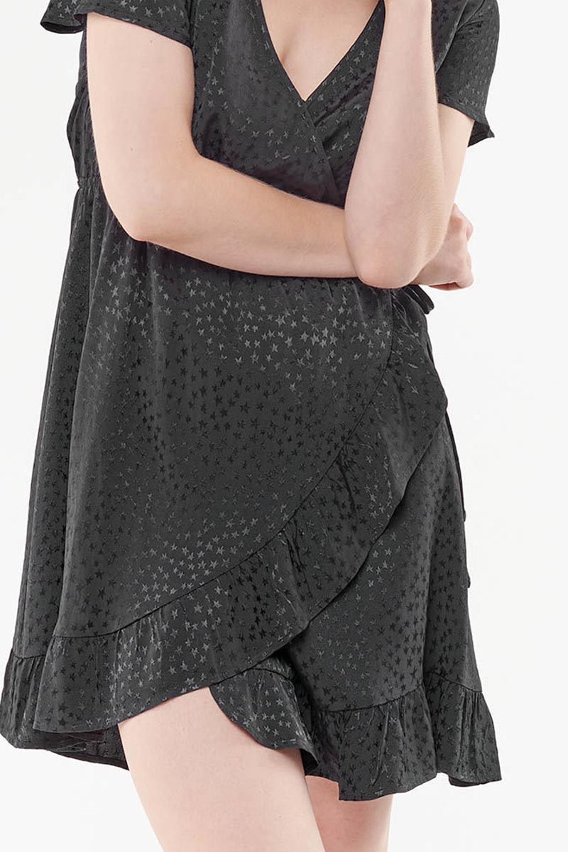 Kleid Aruga in schwarz
