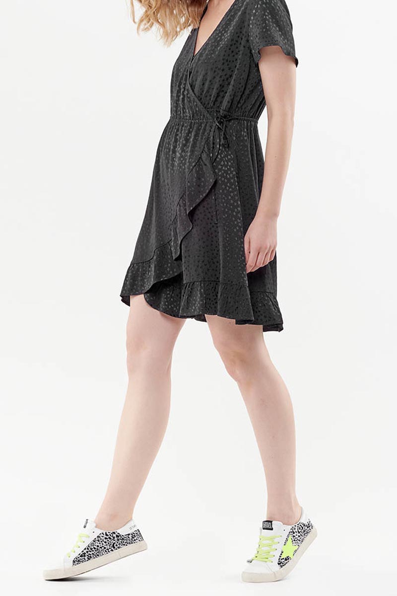 Kleid Aruga in schwarz