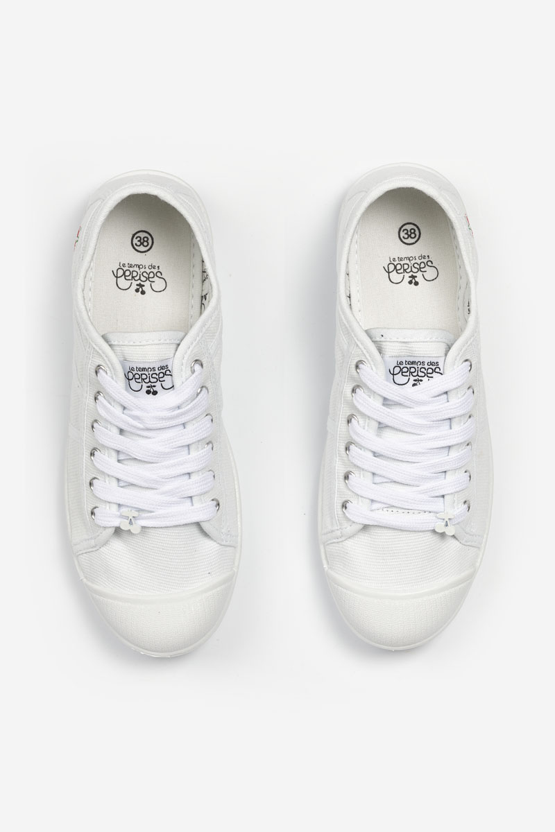 Weiße Basic Sneakers