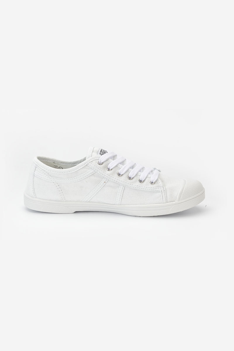 Weiße Basic Sneakers