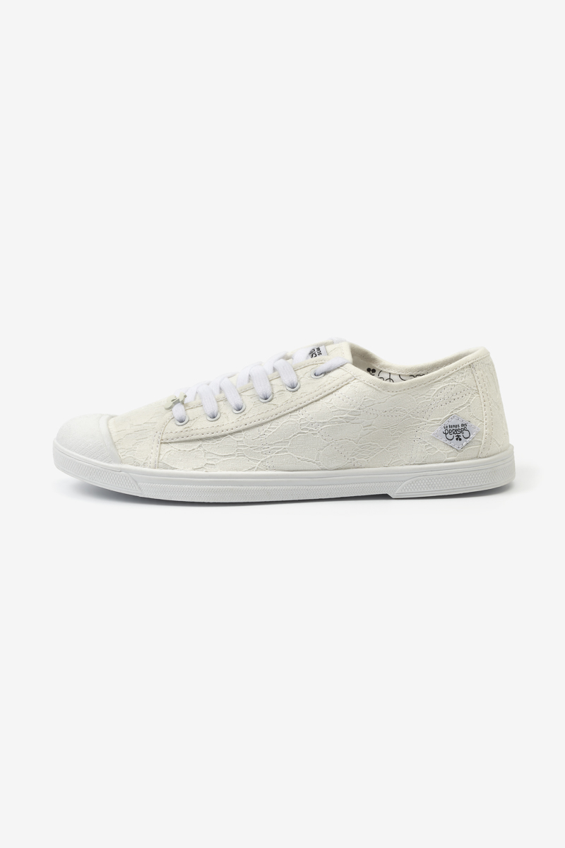 Sneakers Basic aus Spitze