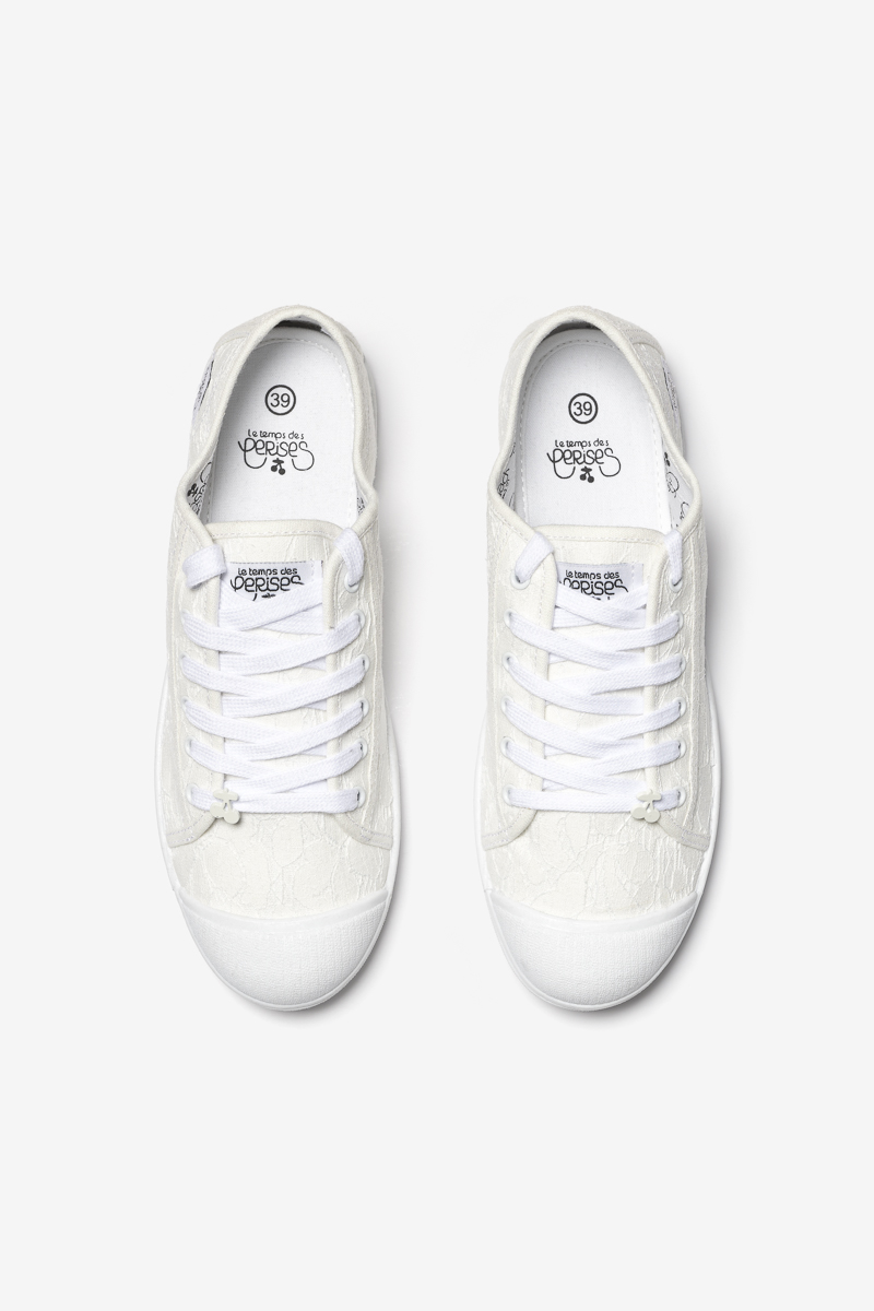 Sneakers Basic aus Spitze