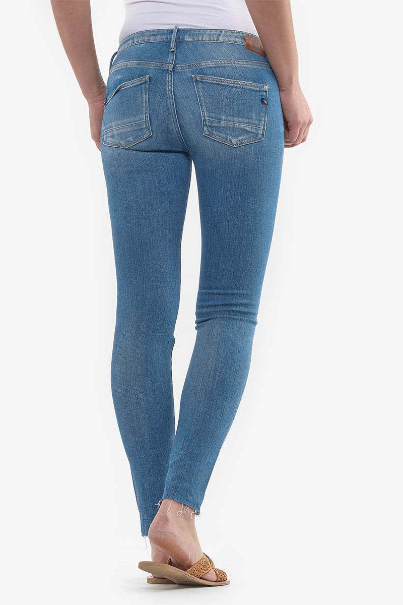 Evora Power Skinny 7/8 jeans destroy vintage blau Nr.3