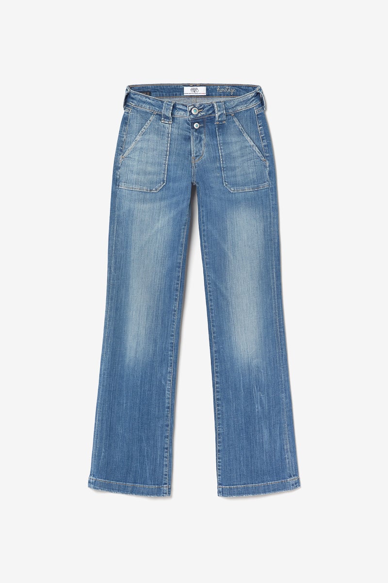 Jeans flare vintage blau Nr.4