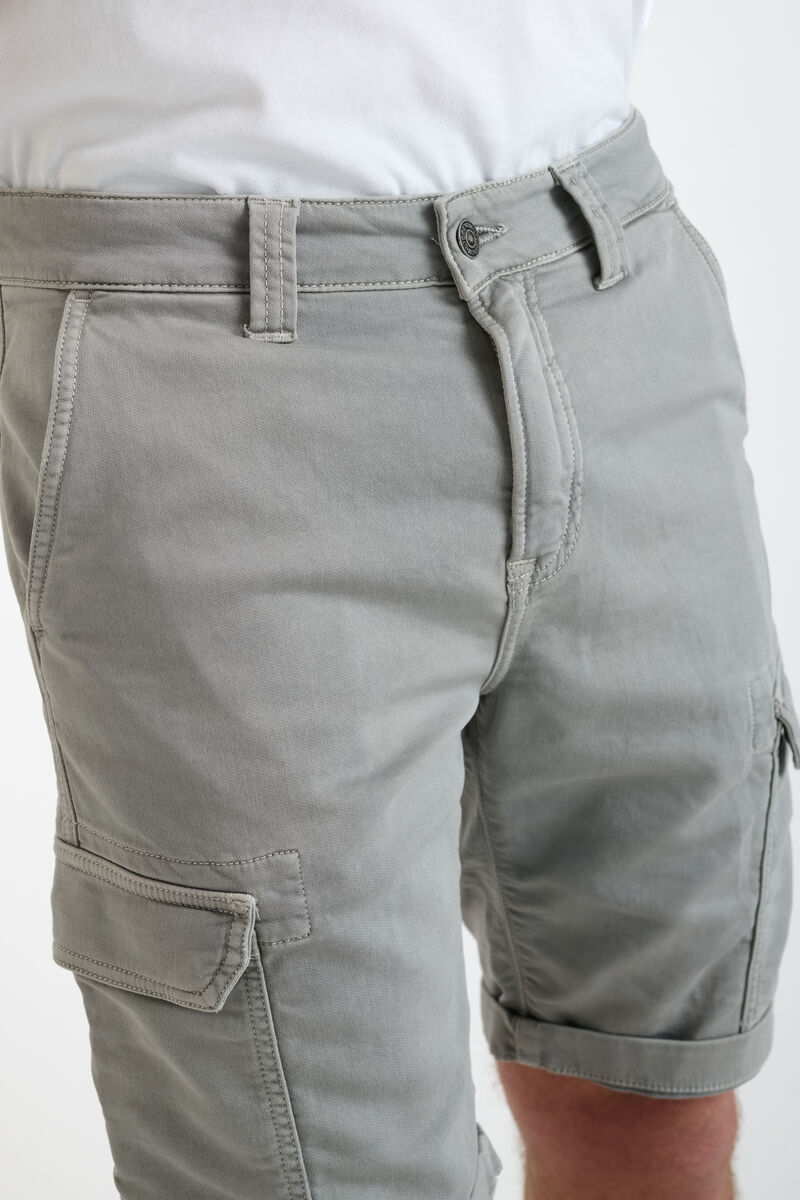 Bermuda-short Damon in grau