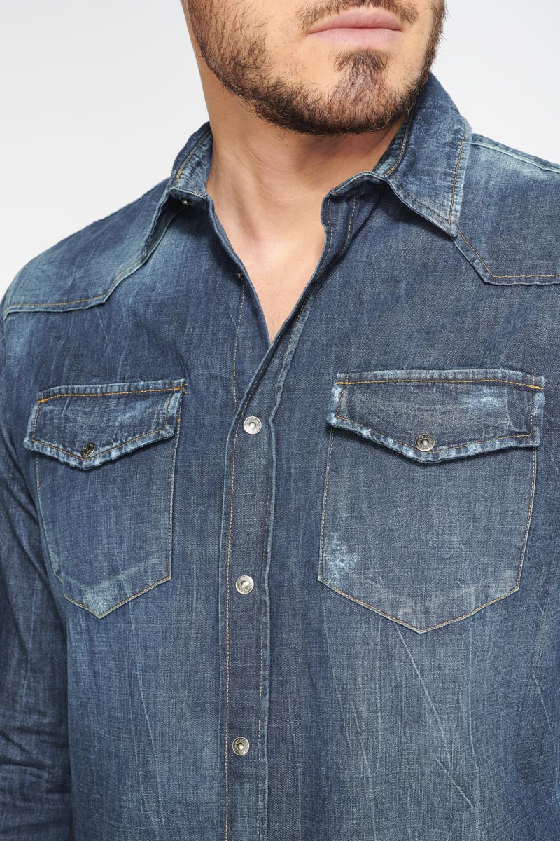 Hemd Juanito in blau