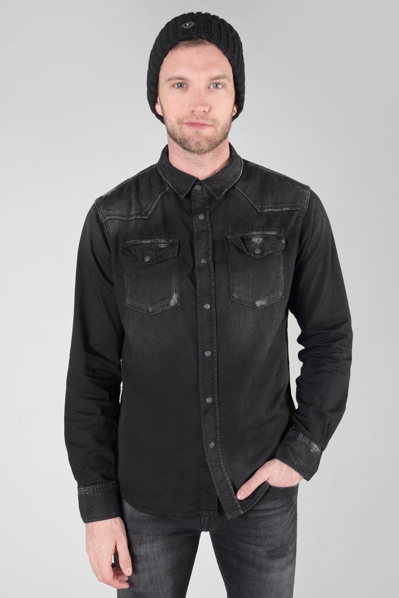Hemd Juanito in schwarz