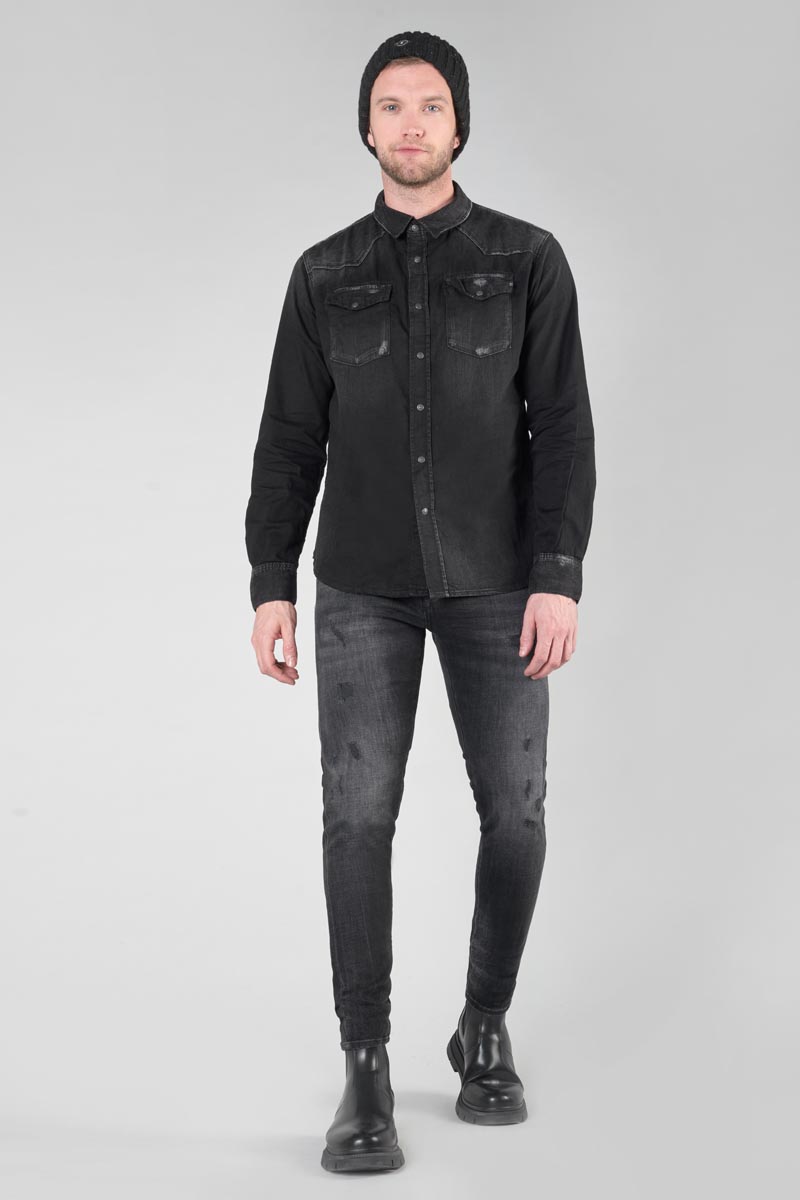 Hemd Juanito in schwarz