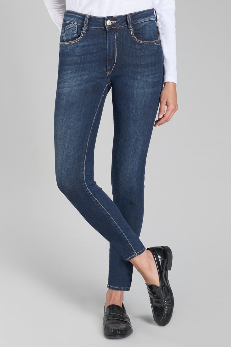 Jeans pulp slim Shac high waist 7/8 blau Nr.1