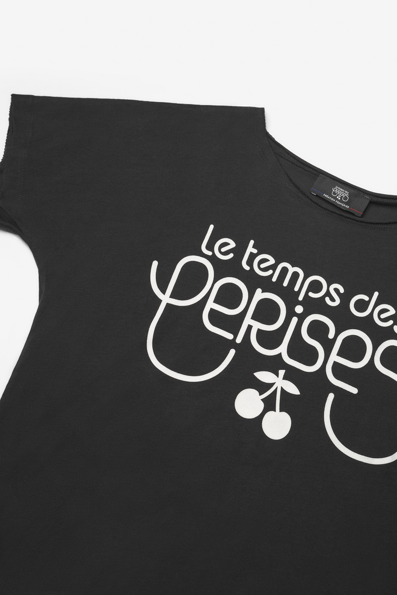 T-shirt Musgi in schwarz