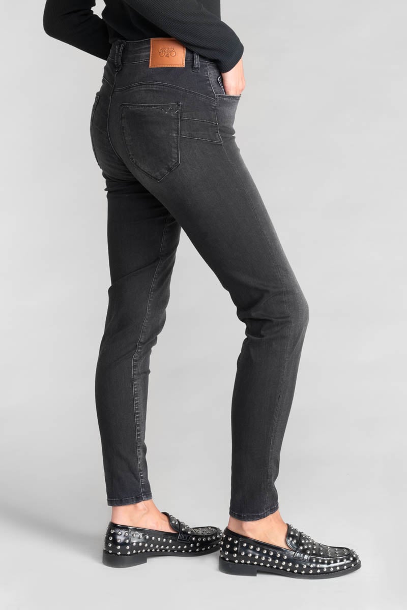 Jeans pulp slim Acya high waist 7/8 schwarz Nr.1
