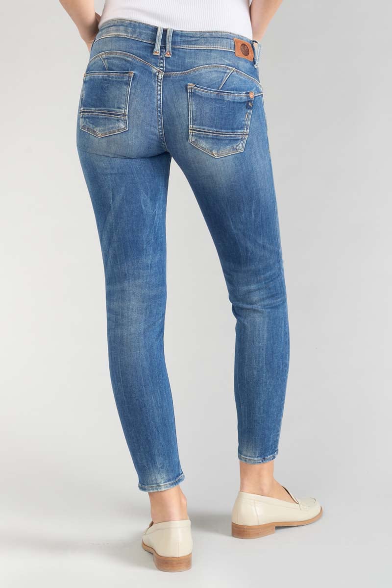 Jeans pulp slim Fino 7/8 destroy vintage blau Nr.3