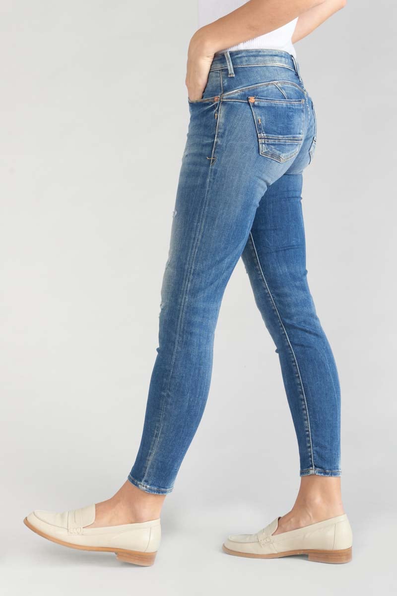 Jeans pulp slim Fino 7/8 destroy vintage blau Nr.3