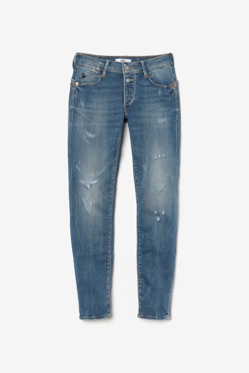 Jeans pulp slim Fino 7/8 destroy vintage blau Nr.3