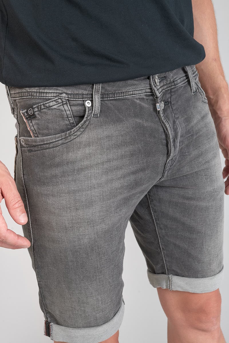 Bermuda-short Jogg in grau