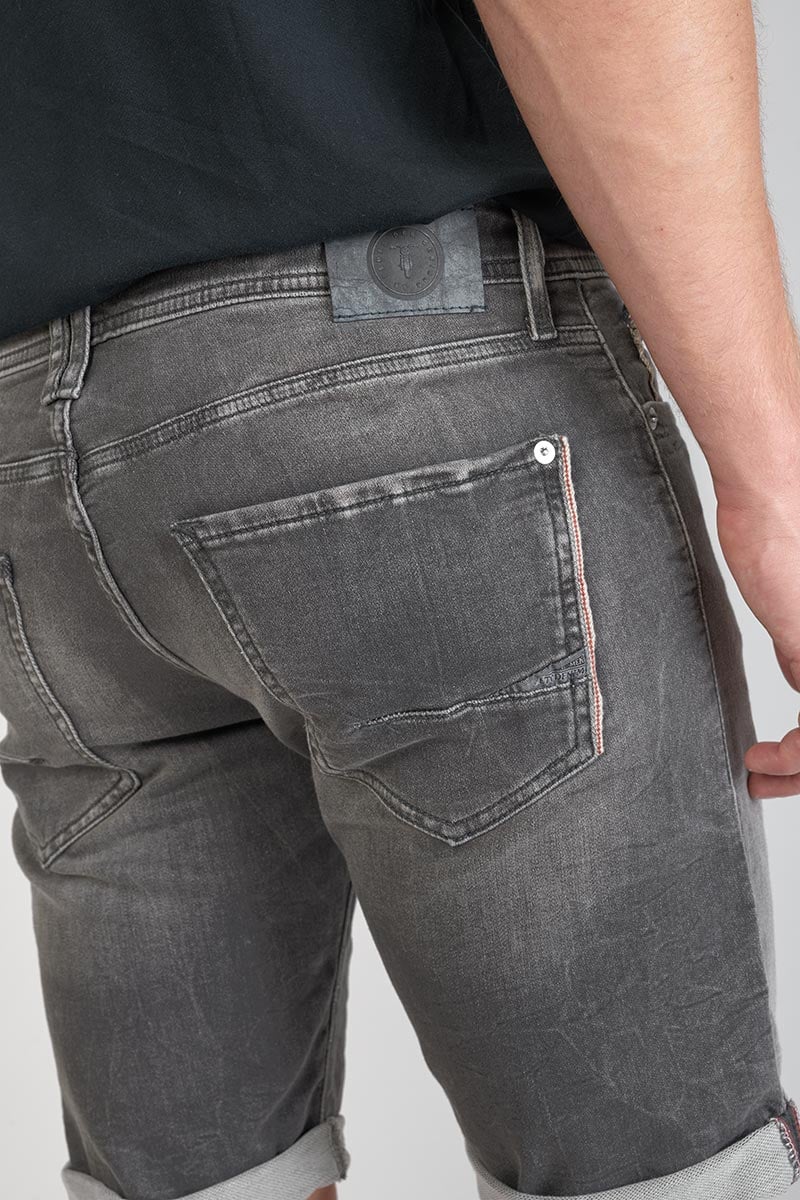 Bermuda-short Jogg in grau