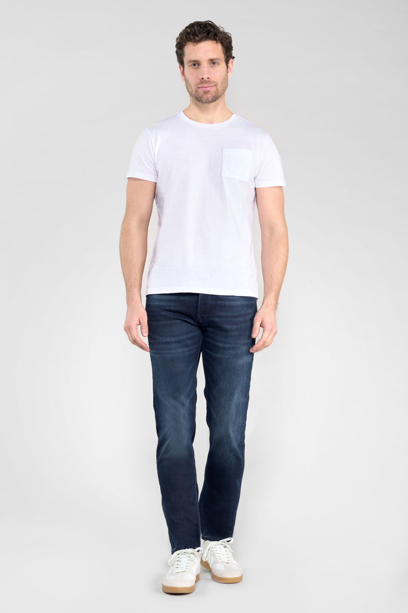 Jeans 700/11 slim Basic blau-schwarz Nr.1