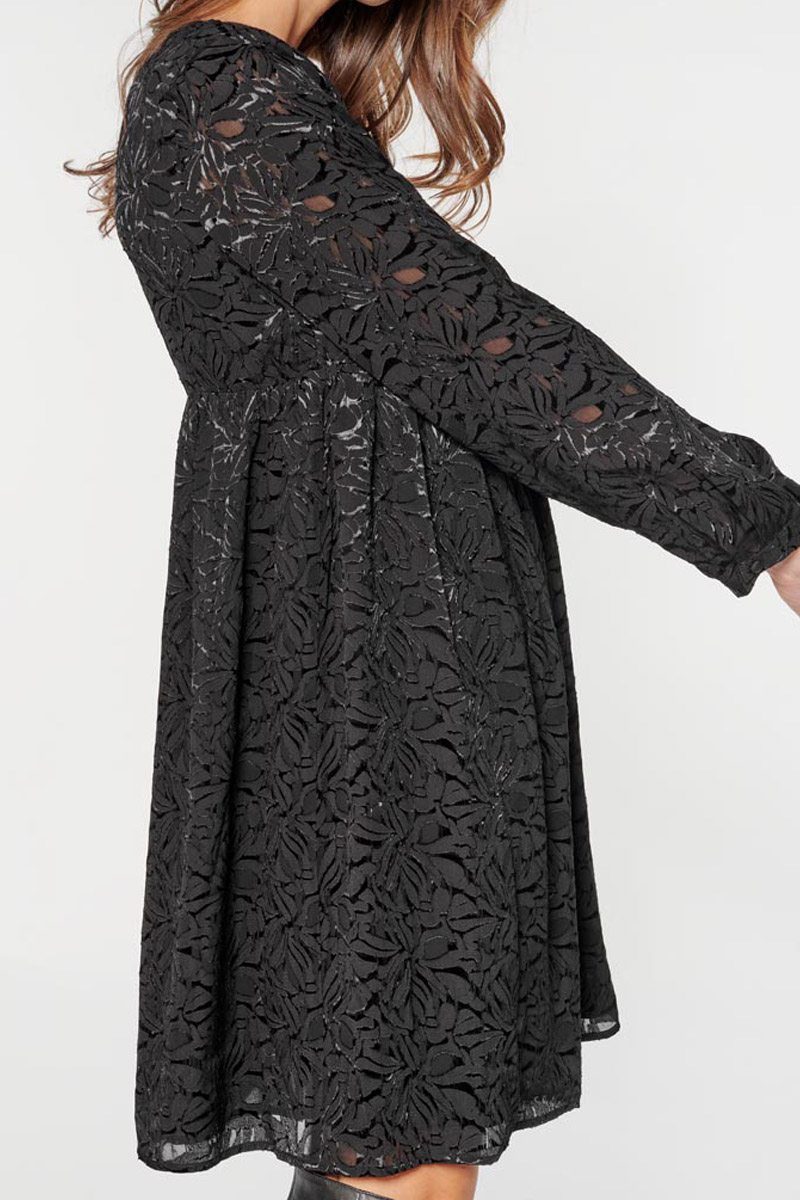 Kleid Iron in schwarz