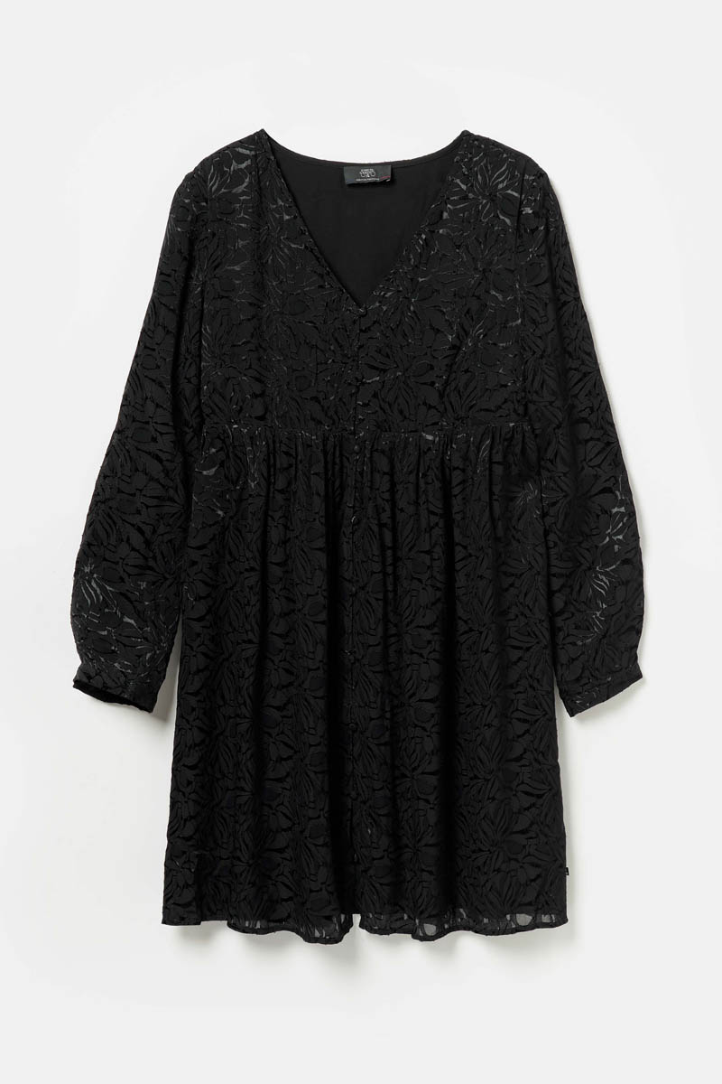 Kleid Iron in schwarz