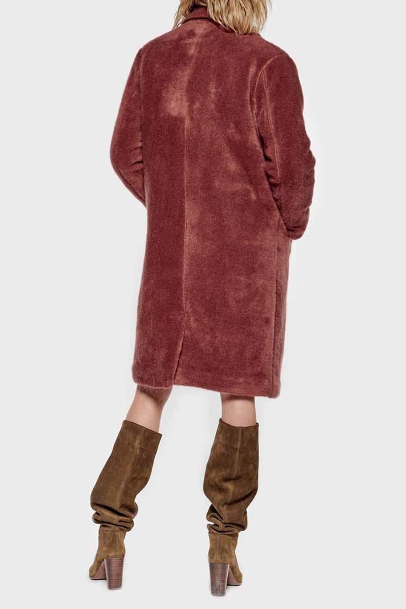Mantel Lize in rosa