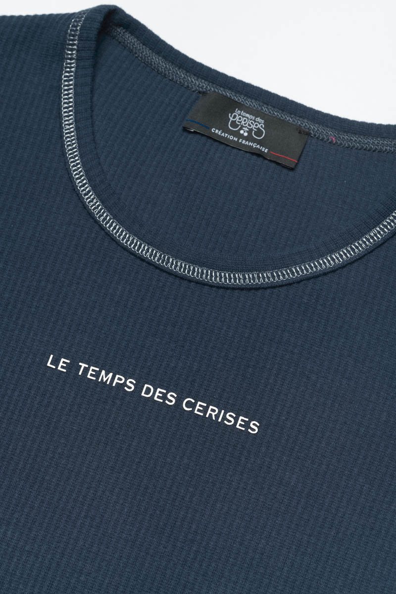 T-shirt Yukongi in blau