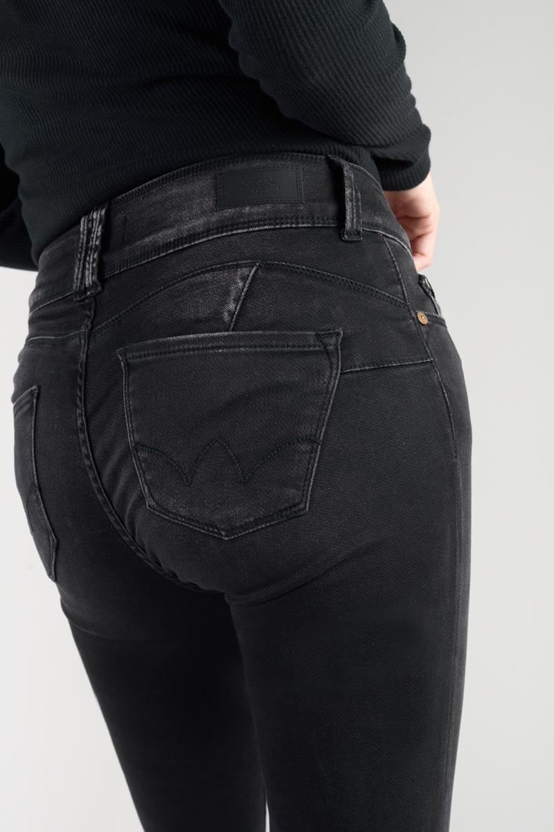 Jeans ultra pulp slim Bari high waist 7/8 schwarz Nr.1