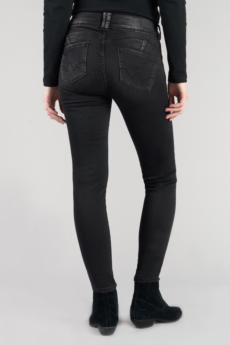 Jeans ultra pulp slim Bari high waist 7/8 schwarz Nr.1
