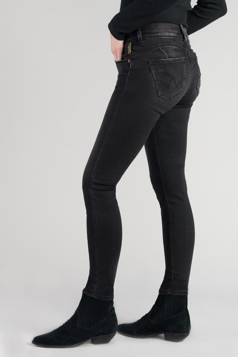 Jeans ultra pulp slim Bari high waist 7/8 schwarz Nr.1