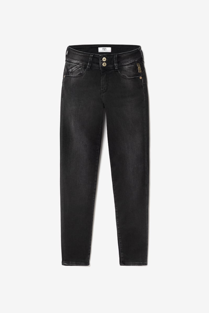 Jeans ultra pulp slim Bari high waist 7/8 schwarz Nr.1