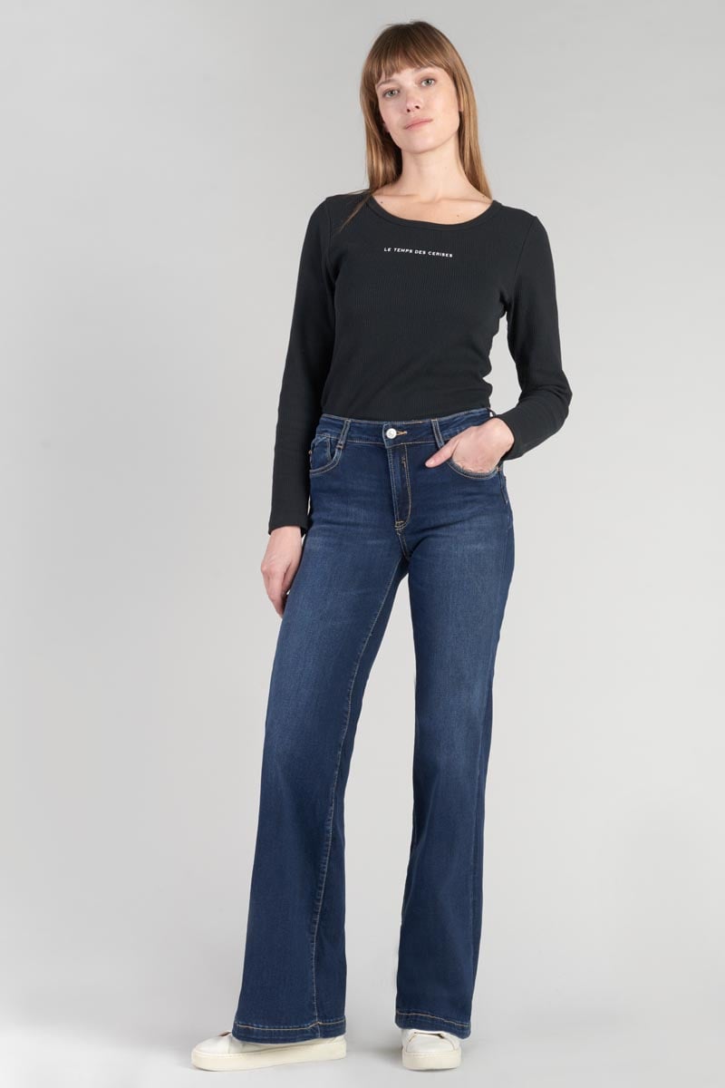 Jeans pulp flare high waist blau Nr.1